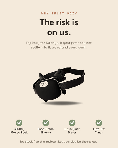 Dozy 30-day money-back guarantee and quality