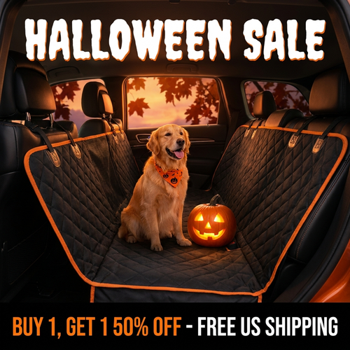 Backseat Buddy™ Waterproof Dog Seat Cover