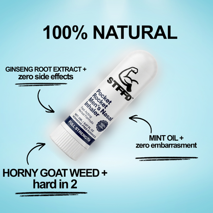 STFFD™ Pocket Rocket Nasal Inhaler | Feel Fully Charged in 5 Minutes