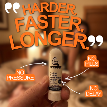 STFFD™ Pocket Rocket Nasal Inhaler | Feel Fully Charged in 5 Minutes